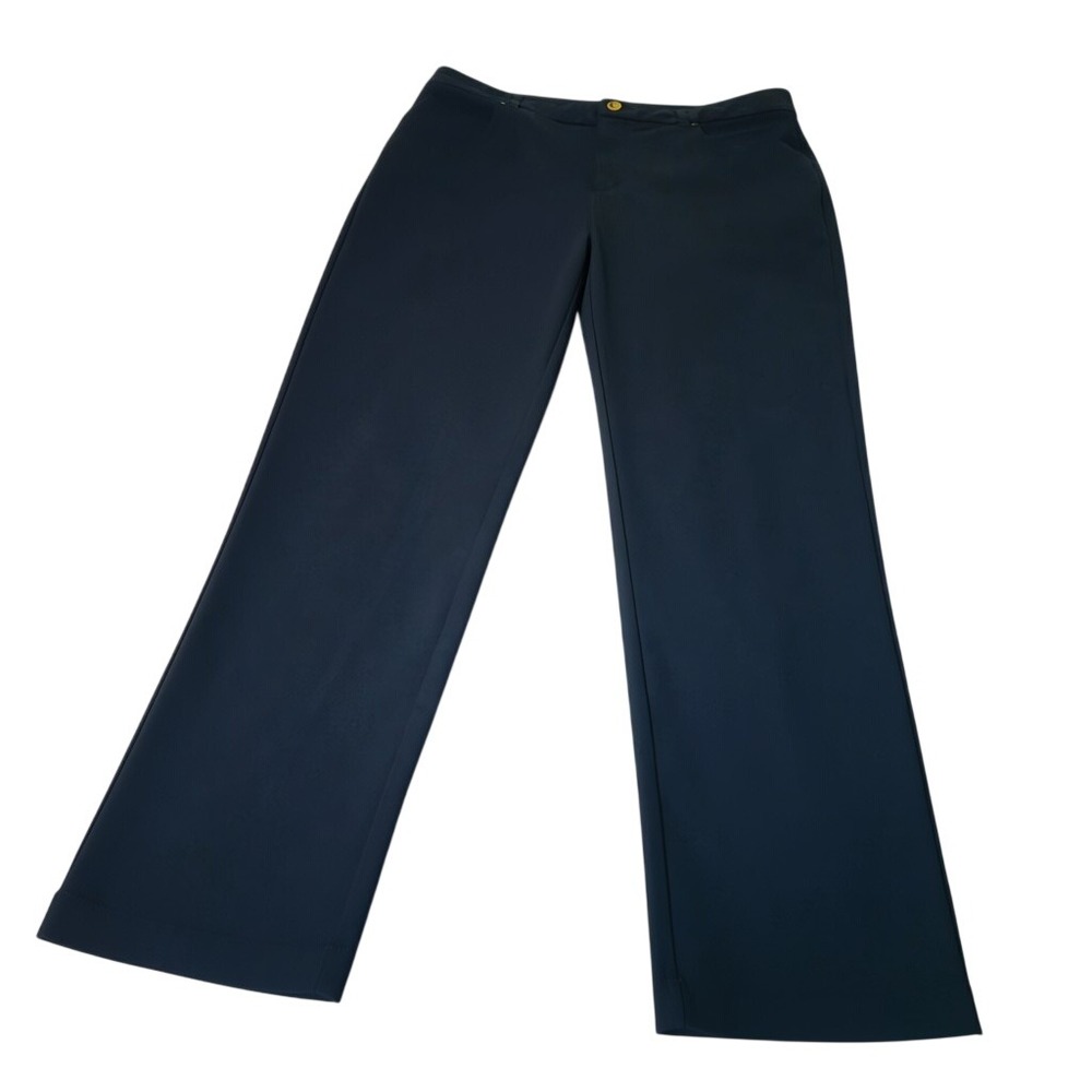 VRST Athletic Fit Pants Mens 35x30 Navy Blue Stretch Pocket Performance Trousers